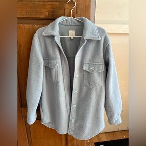 Joie Light Blue Fleece Jacket